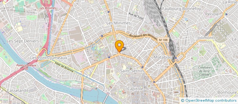 localisation de l'entreprise STE D'ALIMENTATION EPICERIE DE NUIT à TOULOUSE