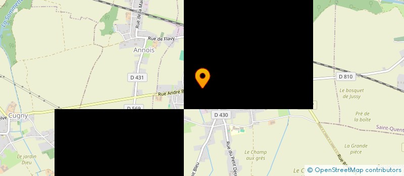 localisation de l'entreprise STE D'AMENAGEMENT ET DE RENOVATION MARCHANDISE ALAIN à FLAVY-LE-MARTEL