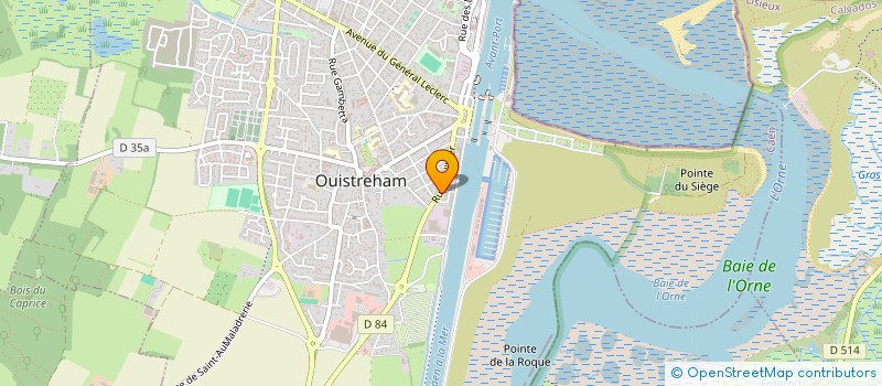 localisation de l'entreprise STE D'APPLICATION MATERIEL ALIMENTAIRE à OUISTREHAM