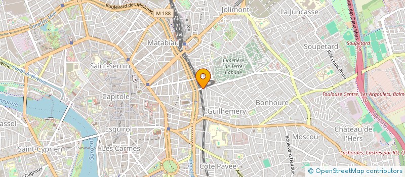 localisation de l'entreprise STE D'APPROVISIONNEMENT VIANDE ALIMENTAT à TOULOUSE