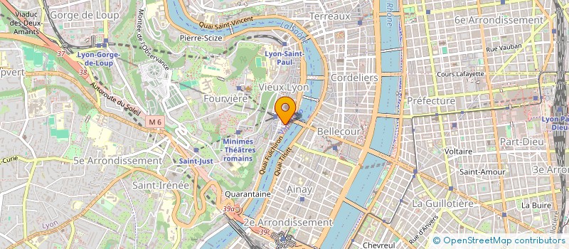 localisation de l'entreprise STE D'ENTRETIEN TEXTILES à LYON