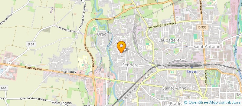 localisation de l'entreprise STE D EQUIP ET INSTALLAT MACHINES AUTOMA à TARBES