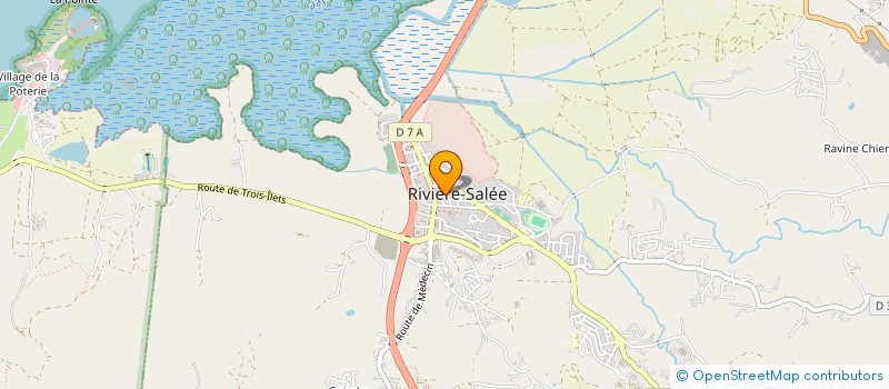 localisation de l'entreprise STE D EQUIPEMENT ET DE MATERIEL AGRICOLE à RIVIERE-SALEE