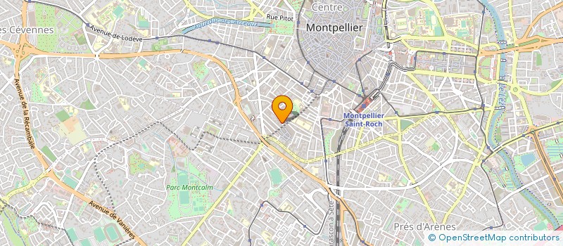 localisation de l'entreprise STE D'ETUDES INDUTRIELLES à MONTPELLIER