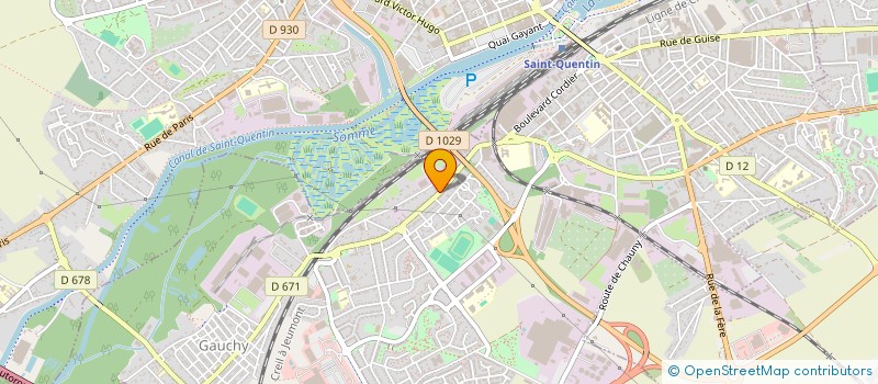 localisation de l'entreprise STE D EXPL ETS BALLEUX à GAUCHY