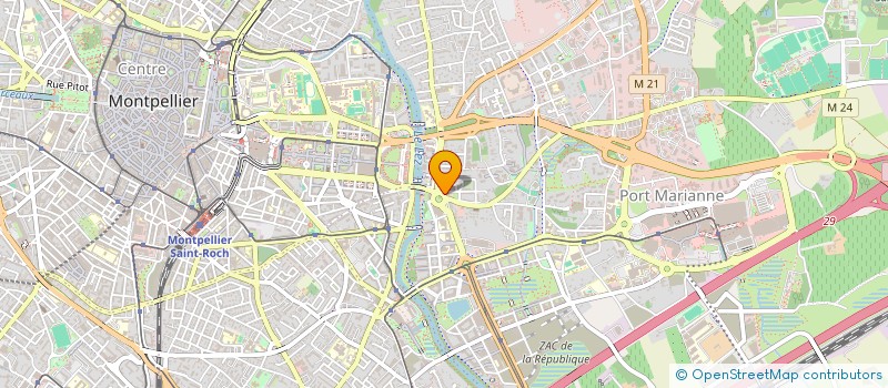 localisation de l'entreprise STE D EXPLOIT DES ETS CONSTANS à MONTPELLIER