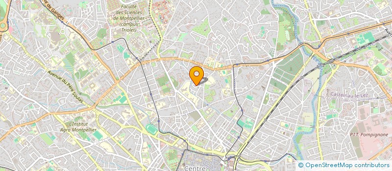 localisation de l'entreprise STE D EXPLOIT ETS SOPHY MONTFORT à MONTPELLIER