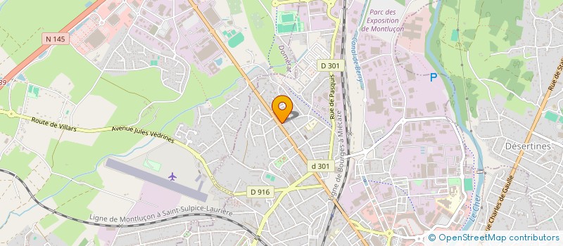 localisation de l'entreprise STE D'EXPLOITATION DE L'ENTREPRISE COSTE SARL à MONTLUCON
