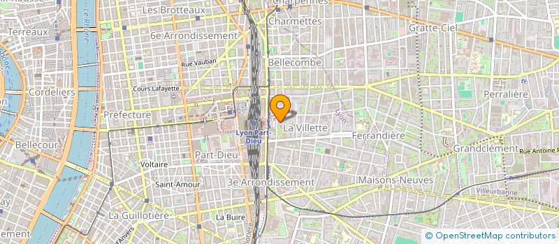 localisation de l'entreprise STE D'EXPLOITATION DE L'HOTEL GRIL DE FERNEY VOLTAIRE à LYON