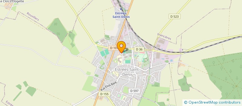 localisation de l'entreprise STE D'EXPLOITATION DE LA PISCINE COMMUNAUTAIRE DE LA COMMUNAUTE DE COMMUNES DE LA PLAINE D'ESTREES à SAINT-CONTEST