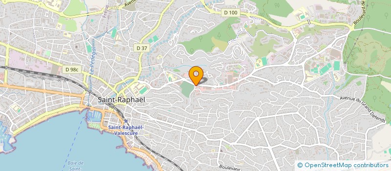 localisation de l'entreprise STE D EXPLOITATION DES ETS BEGUIER à SAINT-RAPHAEL