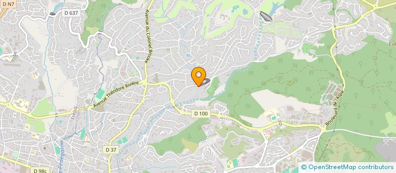 localisation de l'entreprise STE D'EXPLOITATION DU CAMPING DOUCE QUIETUDE  SAINT-RAPHAEL