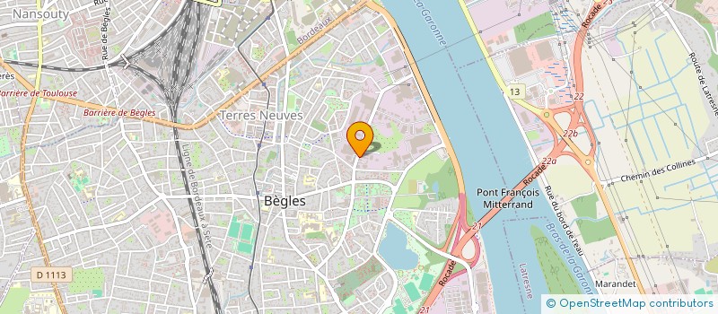 localisation de l'entreprise STE D'EXPLOITATION PRINT SYSTEME SARL à BEGLES