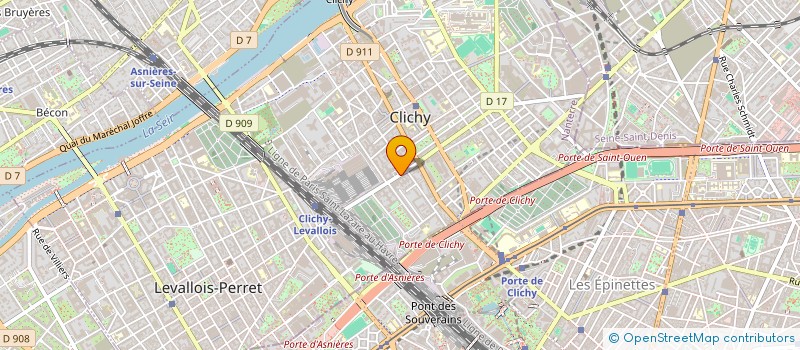 localisation de l'entreprise STE D'EXPLOITATION SAVOIRS POUR TOUS  CLICHY
