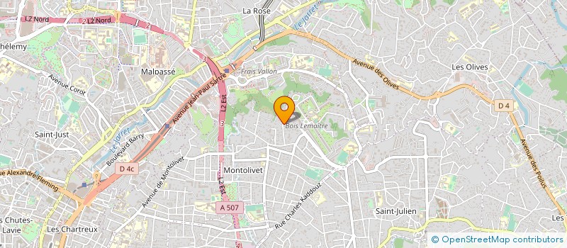 localisation de l'entreprise STE D'EXPLOITATION SES ETS BERGE  MARSEILLE