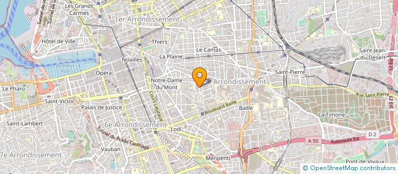 localisation de l'entreprise STE D INSTALLATION GENERALE DES MAGASINS à MARSEILLE