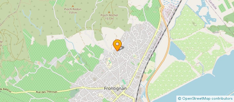 localisation de l'entreprise STE D INVESTISSEMENT ET DE DEVELOPPEMENT à VIC-LA-GARDIOLE