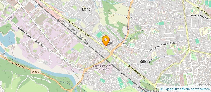 localisation de l'entreprise STE D'ORGANISATION FINANCIERE ET COMPTABLE  LONS