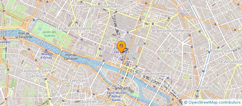 localisation de l'entreprise STE D UNITES DE RESTAURATION EXPLOITATION ET GESTION à PARIS