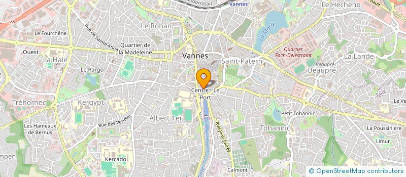localisation de l'entreprise STE DANIEL GUILLAUME à VANNES