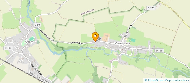 localisation de l'entreprise STE DE CHASSE L UNION à MARESCHES