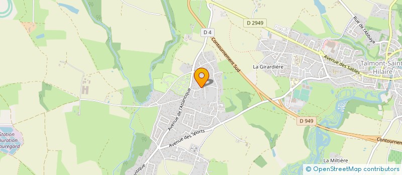 localisation de l'entreprise STE DE CHASSE LA PIGEONNAISE à TALMONT-SAINT-HILAIRE
