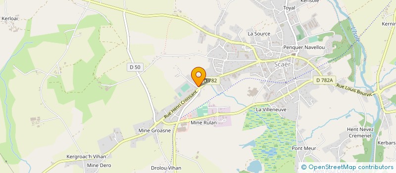 localisation de l'entreprise STE DE CONSTRUCTION ET DE REPARATION MECANIQUE MARTEGALE à SCAER