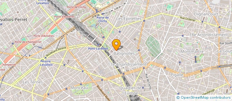 localisation de l'entreprise STE DE DISTRIBUTION DE BOIS SODIB FRANCE à PARIS
