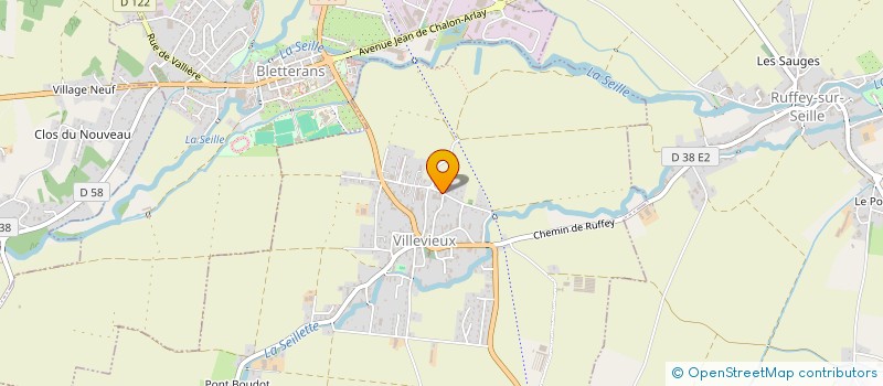 localisation de l'entreprise STE DE DISTRIBUTION ET DE FRANCHISE à VILLEVIEUX