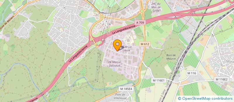 localisation de l'entreprise STE DE DISTRIBUTION INTER EUROPEENNE à SAINT-JEAN-DE-VEDAS