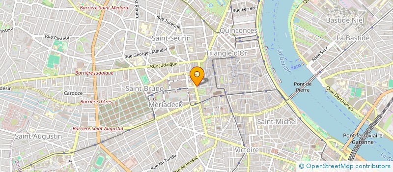 localisation de l'entreprise STE DE FAIT ARSENE LAYDEKER à BORDEAUX