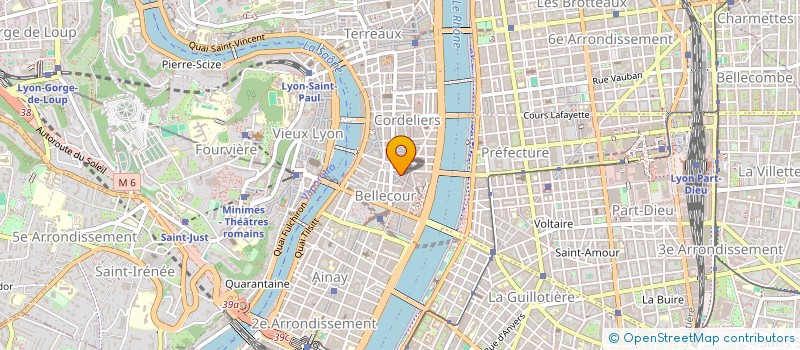 localisation de l'entreprise STE DE FAIT BOUCHAREB-TIRACHE à LYON