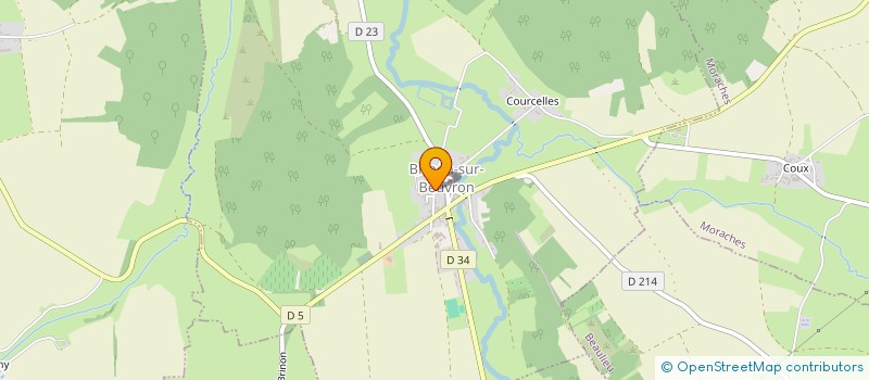 localisation de l'entreprise STE DE FAIT DERRUETTE MEURICE à BRINON-SUR-BEUVRON