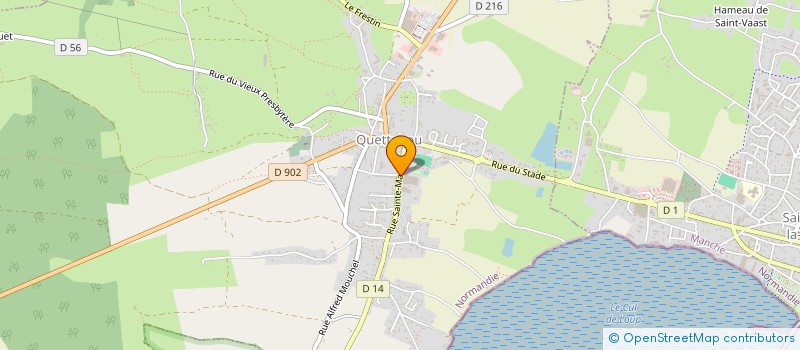 localisation de l'entreprise STE DE FAIT DRS PAGNOUX & DROUARD PAGNOU  QUETTEHOU