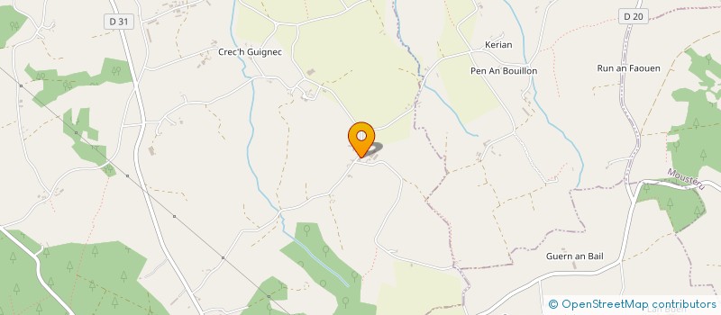 localisation de l'entreprise STE DE FAIT LE MERLE  LOUARGAT