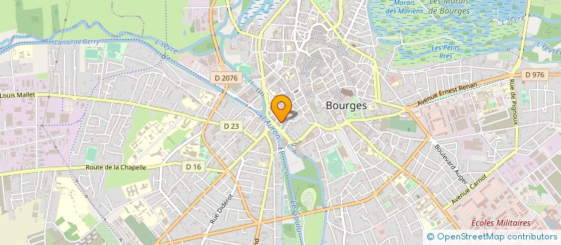localisation de l'entreprise STE DE FAIT LOREAU PASCAL ET ZOZ CHRISTINE à BOURGES