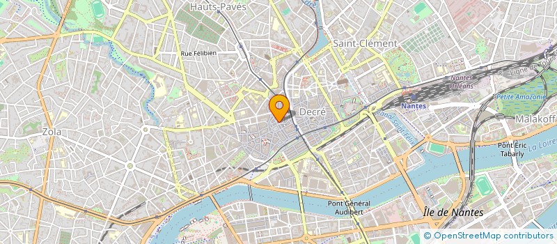 localisation de l'entreprise STE DE FAIT RAVAILLAULT à NANTES