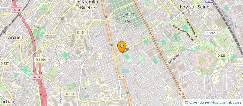 localisation de l'entreprise STE DE FAIT SABRI ET CHEKRAOUI à VILLEJUIF