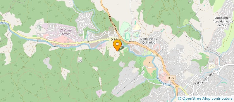 localisation de l'entreprise STE DE FAIT VAESSEN à SAINTE-MAXIME