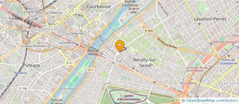 localisation de l'entreprise STE DE LA RENOVATION FONCIERE à NEUILLY-SUR-SEINE