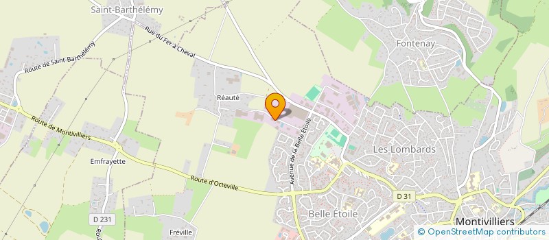 localisation de l'entreprise STE DE MACONNERIE VOIRIE AMENAGEMENT à MONTIVILLIERS