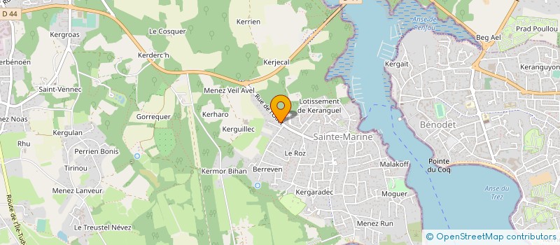 localisation de l'entreprise STE DE QUIRATAIRES DU NAVIRE SYNERGIE  COMBRIT