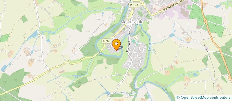 localisation de l'entreprise STE DE TEMPERANCE à MAUGES-SUR-LOIRE