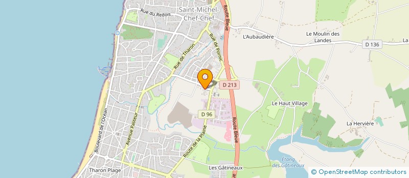 localisation de l'entreprise STE DE TIR MICHELOISE ET THARONNAISE  SAINT-MICHEL-CHEF-CHEF