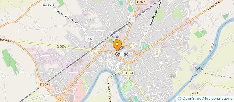 localisation de l'entreprise STE DEPANNAGE ELECTRO MENAGER TARNAISE à GAILLAC