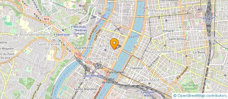localisation de l'entreprise STE DES AMIS DES MUSEES CHAMB.COM.LYON  LYON