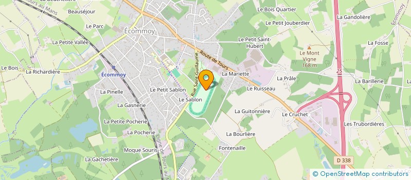 localisation de l'entreprise STE DES COURSES D ECOMMOY  ECOMMOY