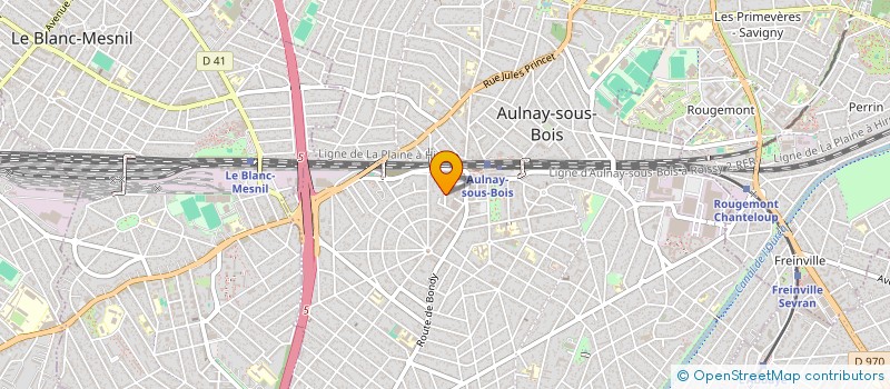 localisation de l'entreprise STE DES ETABLISSEMENTS MEYRIGNAC à AULNAY-SOUS-BOIS