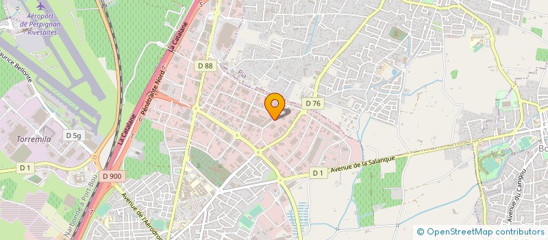 localisation de l'entreprise STE DES TRANSPORTS LOZANO à PERPIGNAN