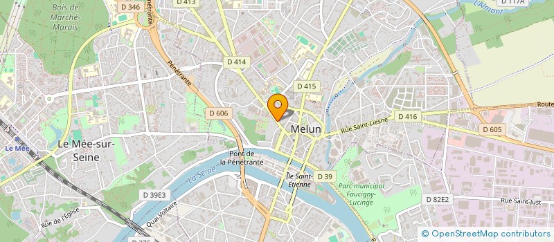 localisation de l'entreprise STE DEVELOP ET EXPLOIT DE SERVICES à MELUN